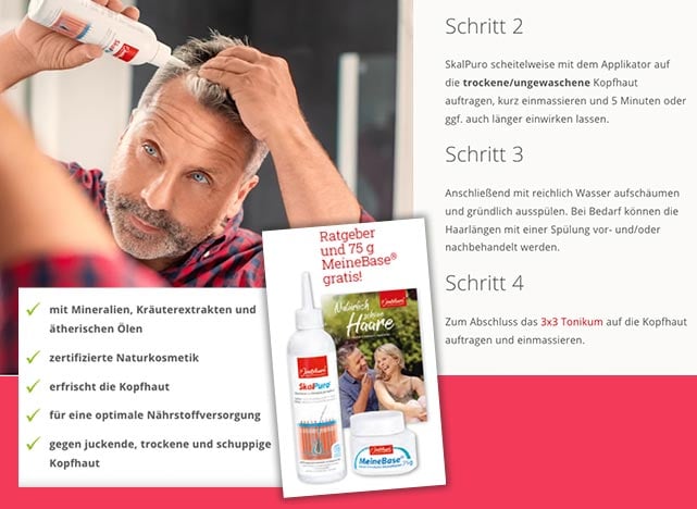 Reformhaus Angebot gesunde Kopfhaut