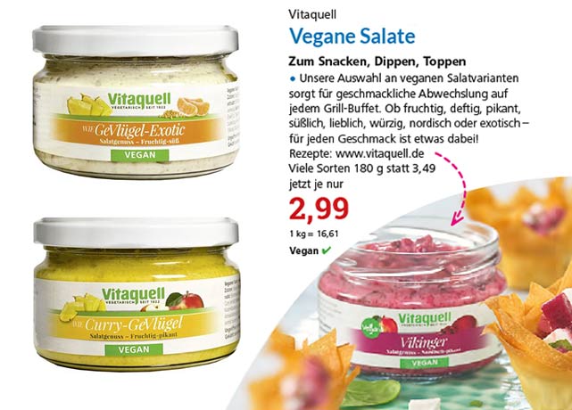 Reformhaus Angebote Juli 2022 Salate