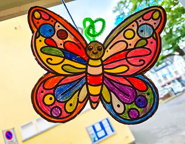 Reformhaus Lichius Schmetterling